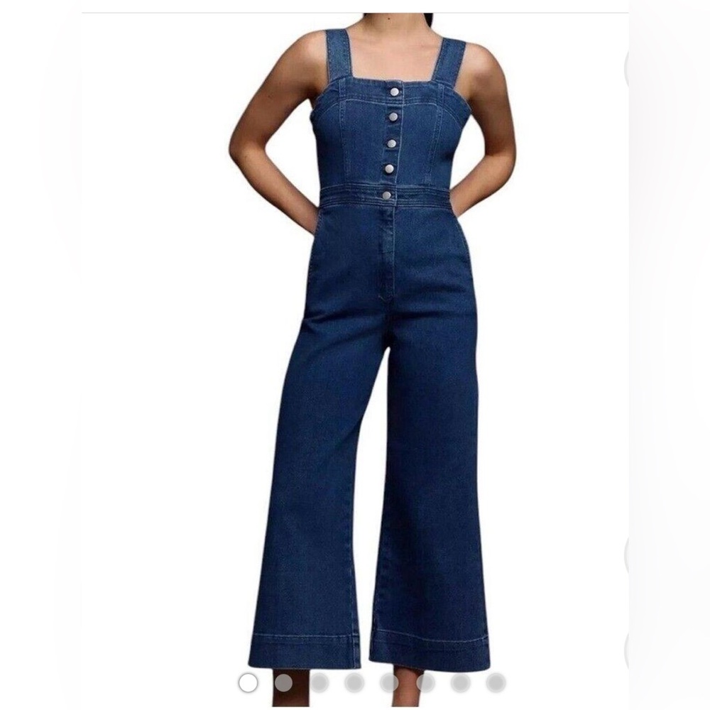 NWOT Maeve/Anthropologie Denim Jumpsuit